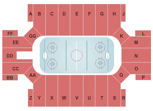 seating chart for Cross Insurance Arena - Hockey - eventticketscenter.com