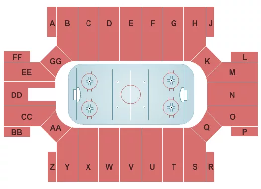seating chart for Cross Insurance Arena - Hockey - eventticketscenter.com