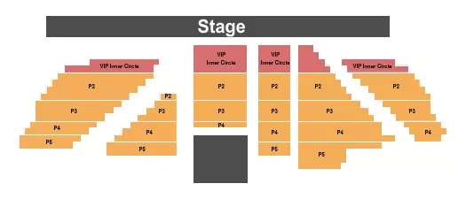 seating chart for CrossPointe Church - Madison - End Stage - eventticketscenter.com