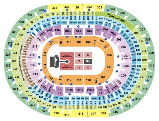 seating chart for Crypto.com Arena - Sabrina Carpenter - eventticketscenter.com