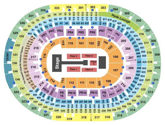 seating chart for Crypto.com Arena - Anuel AA - eventticketscenter.com