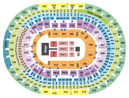 seating chart for Crypto.com Arena - Calibash - eventticketscenter.com