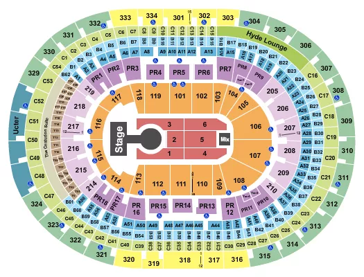 seating chart for Crypto.com Arena - Diljit Dosanjh - eventticketscenter.com