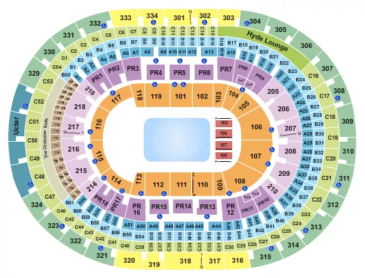 seating chart for Crypto.com Arena - Disney On Ice - eventticketscenter.com