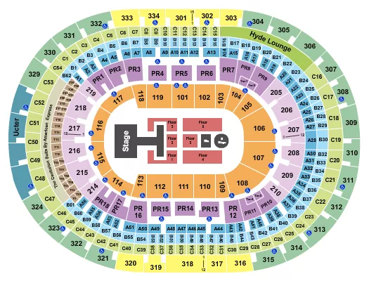 seating chart for Crypto.com Arena - Disney - eventticketscenter.com