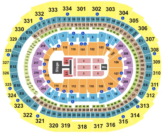 Crypto.com Arena (Formerly Staples Center) Seating Chart + Rows