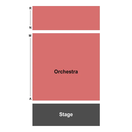 seating chart for Daryl Roth Theatre - Endstage 4 - eventticketscenter.com