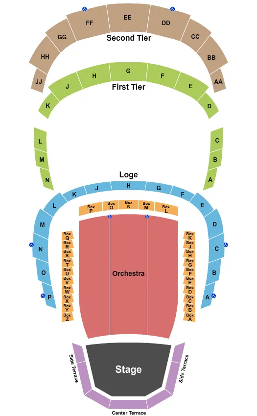 Symphony Concert Seating Chart