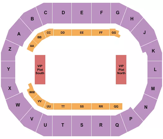 seating chart for Days of 47 Arena at Utah State Fair Park - Rodeo - eventticketscenter.com