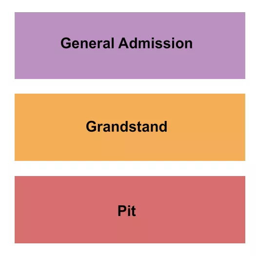 seating chart for DePew Arena - GA-Grandstand-Pit - eventticketscenter.com