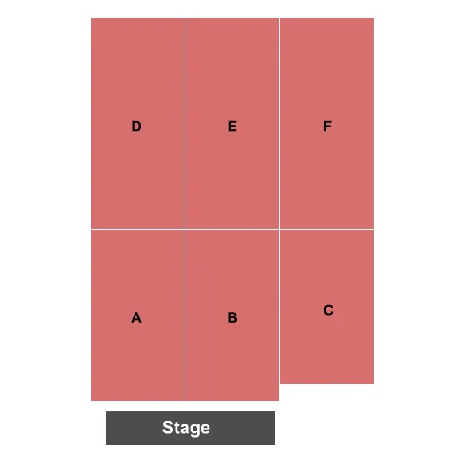 seating chart for Deadwood Mountain Grand Hotel & Casino - Endstage 3 - eventticketscenter.com