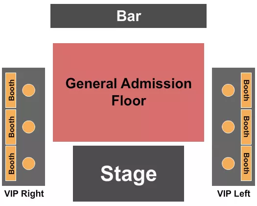 seating chart for Deep End Live - GA Floor/VIPs - eventticketscenter.com