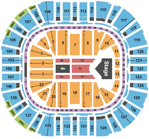 seating chart for Delta Center - Jelly Roll - eventticketscenter.com