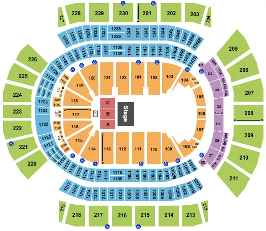 seating chart for Desert Diamond Arena - Quarter House 2 - eventticketscenter.com