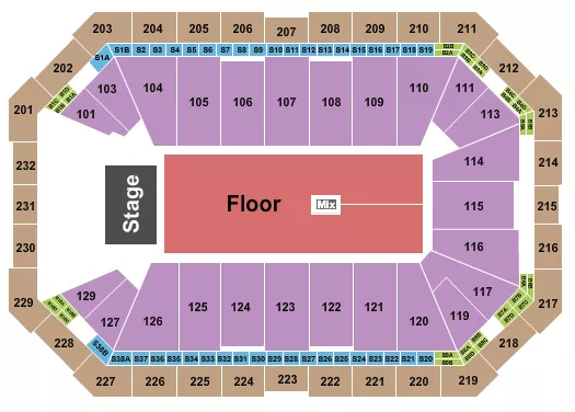 Dickies Arena Events, Tickets, and Seating Charts