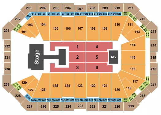 Dickies Arena Tickets & Seating Chart - Event Tickets Center