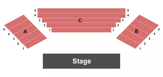 seating chart for Doris Harper-White Community Playhouse - Endstage - eventticketscenter.com