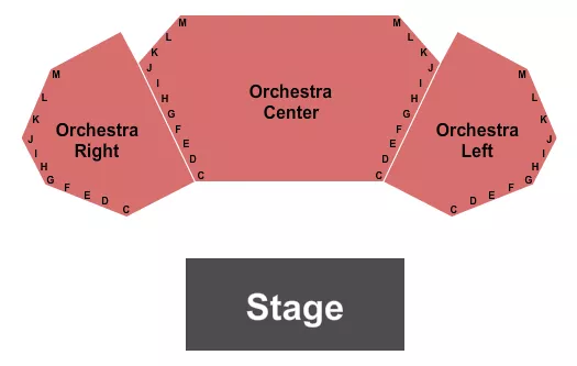 seating chart for Dorset Playhouse - Endstage - eventticketscenter.com