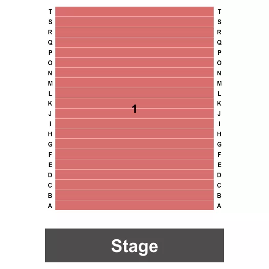 seating chart for DoubleTree Suites by Hilton - Lexington - Endstage - eventticketscenter.com