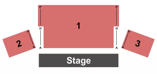 seating chart for DoubleTree by Hilton Hotel Annapolis - Endstage - eventticketscenter.com