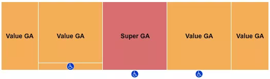 seating chart for Dover Area High School - DCI - eventticketscenter.com