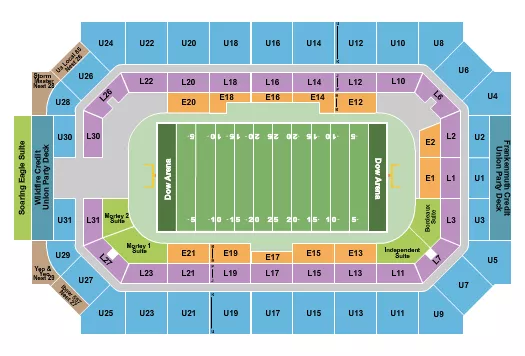 Michigan Arsenal vs. Oceanside Bombers Tickets - Wendler Arena At Dow ...