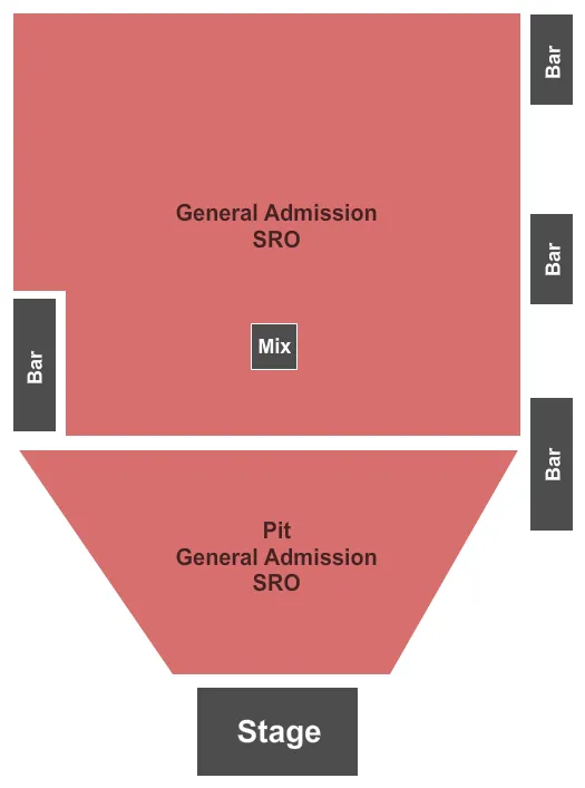 seating chart for Downtown Las Vegas Events Center - General Admission - eventticketscenter.com