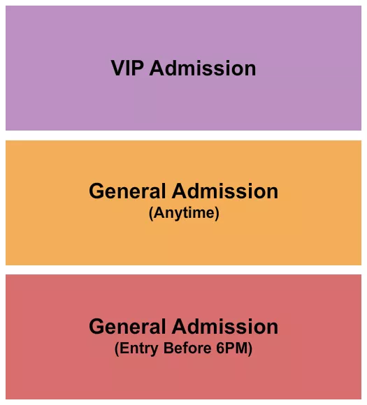 seating chart for Downtown Miami - Miami-Dade County Courthouse - GA & VIP - eventticketscenter.com