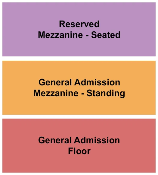 seating chart for EPIC Event Center - GA Floor/GA & Res Mezz - eventticketscenter.com