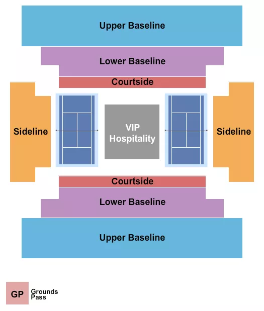 seating chart for ESPN Wide World Of Sports Complex - Pickleball - eventticketscenter.com