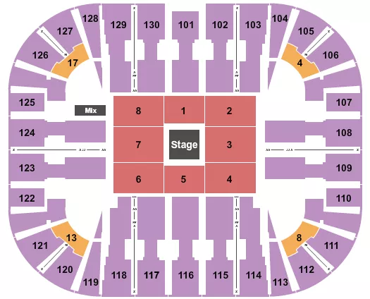 Eaglebank Arena Tickets Seating Chart