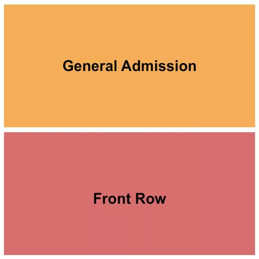 seating chart for East Austin Comedy Club - GA & Front Row - eventticketscenter.com