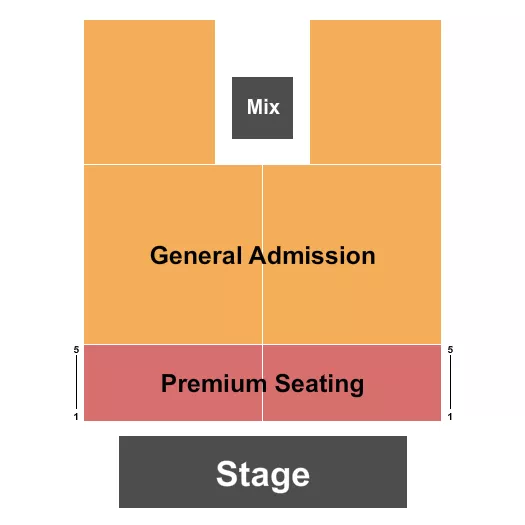 seating chart for Eastern States Exposition - Court of Honor Stage - GA/Premium - eventticketscenter.com