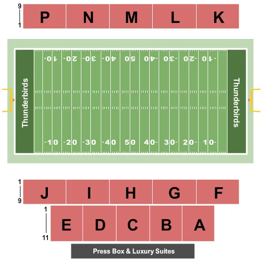 Southern Utah Thunderbirds vs. Central Arkansas Bears Cedar City Tickets  09/30/2023 6:00 PM