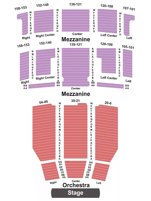 seating chart for Ed Mirvish Theatre - End Stage 2 - eventticketscenter.com