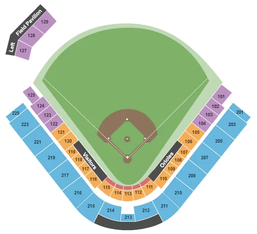 Baltimore Orioles 2023 Regular Season - Printable Schedule - Ticket  Marketplace