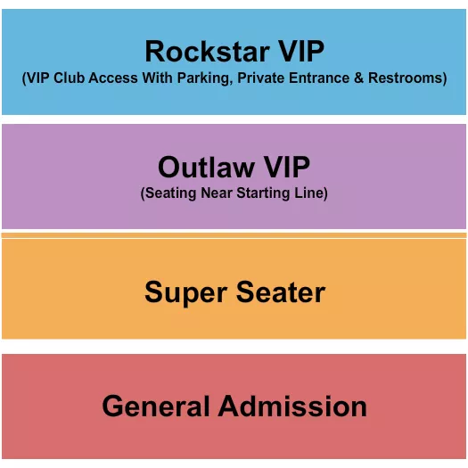 seating chart for Edmonton International Airport - GA/VIP - eventticketscenter.com