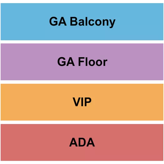 seating chart for Egyptian Theatre - Boise - Balc/FLR/ADA - eventticketscenter.com