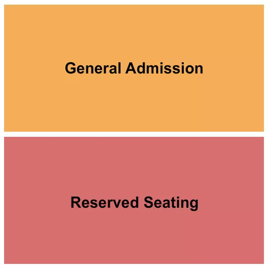 seating chart for El Corazon - Reserved/GA - eventticketscenter.com