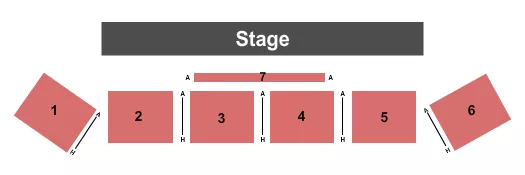 seating chart for Embassy Suites by Hilton Loveland Conference Center - End Stage - eventticketscenter.com