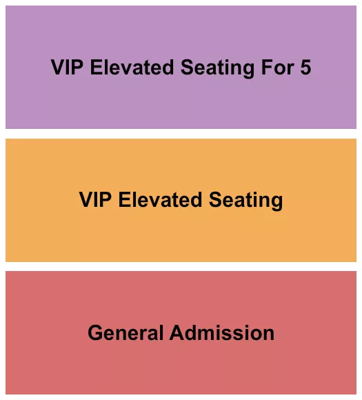 seating chart for Ember Music Hall - GA/VIP Elevated 1 & 5 - eventticketscenter.com