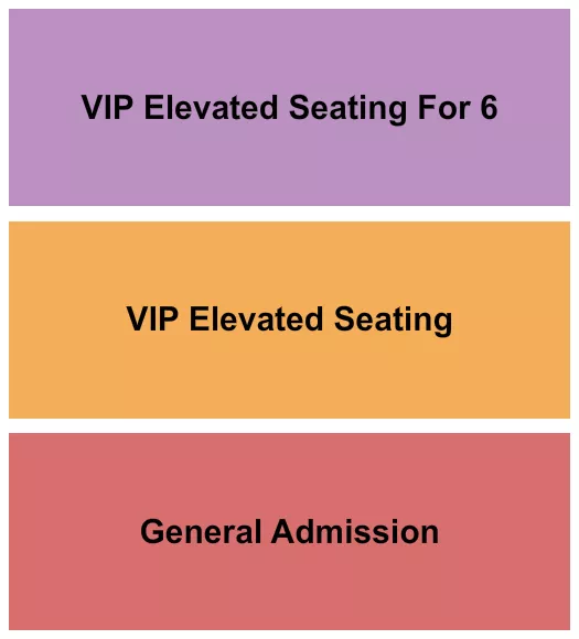 seating chart for Ember Music Hall - GA/VIP Elevated 1 & 6 - eventticketscenter.com