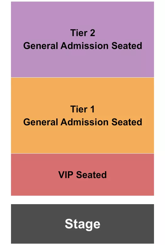 seating chart for Emo's East - GA/Tier 2 - eventticketscenter.com