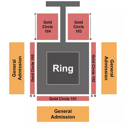 seating chart for Englewood Neighborhood Center - WWE - eventticketscenter.com