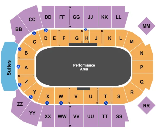 Peavey Mart Centrium Tickets & Seating Chart - ETC