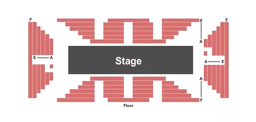 seating chart for Ensemble Theater At Steppenwolf Theatre - Center Stage - eventticketscenter.com