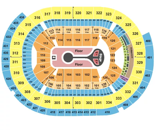 seating chart for Enterprise Center - Benson Boone - eventticketscenter.com