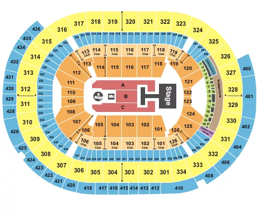 seating chart for Enterprise Center - Descendants & Zombies - eventticketscenter.com