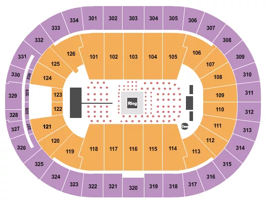 seating chart for Enterprise Center - Guns N Hoses - eventticketscenter.com