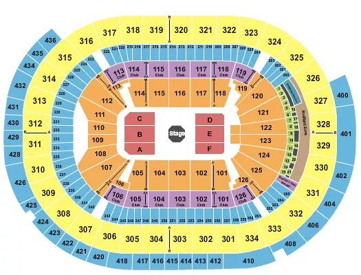 seating chart for Enterprise Center - MMA - eventticketscenter.com